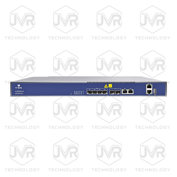 OLT VSOL V1600G0-B 4PON TERMINAL DE LINEA OPTICA OLT GPON 4GE 2SFP+ UPLINK, 4PON CLASE C++++ 100~240V