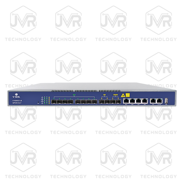OLT VSOL V1600G1-B 8PON TERMINAL DE LINEA OPTICA OLT GPON 4GE 2SFP+ UPLINK, 8PON CLASE C++++ 100~240V  VSOL