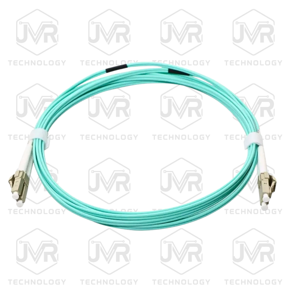 PATCHCORD LC/LC - 3 METROS OM3, 3MM, LSZH, MM, DUPLEX AQUA