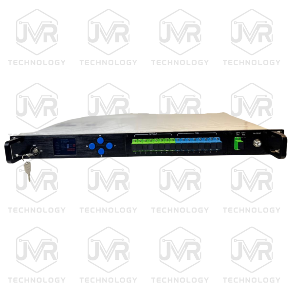 EDFA 77BEYA1U 4*23DBM WITH WDM WSEE CATV IN: SC/APC, PON IN:SC/UPC, COM OUT: SC/APC, AC220V, 2 POWER SUPPLY, US POWER LINE, XGSPON, 1RU