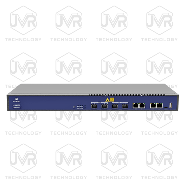 OLT VSOL V1600GS-F 2PON TERMINAL DE LINEA OPTICA OLT GPON 4GE 2SFP+ UPLINK, 2PON CLASE C++++ 100~240V