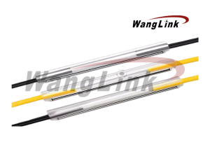 TUBO FUNDA TERMOCONTRAIBLE TERMORETRÁCTIL BLANCO FTTH 60X5MM 2 VARILLAS